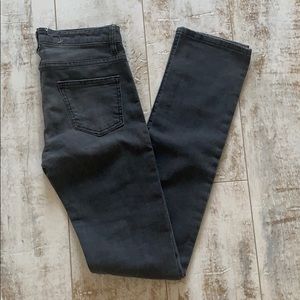 New No Tags Current Elliott Grey Straight Jeans